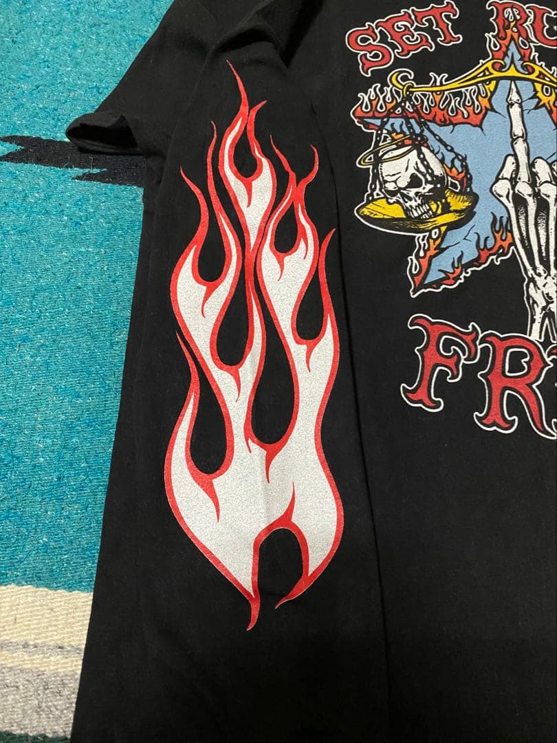 ヘルズエンジェルズ　SET RUSTY FREE ロングスリーブTシャツ L