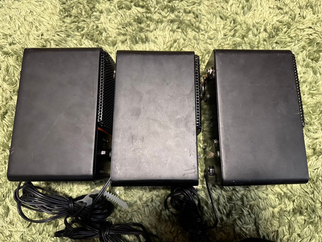 fostex フォステクス 6301B パワーアンプ内蔵 スピーカー 3本