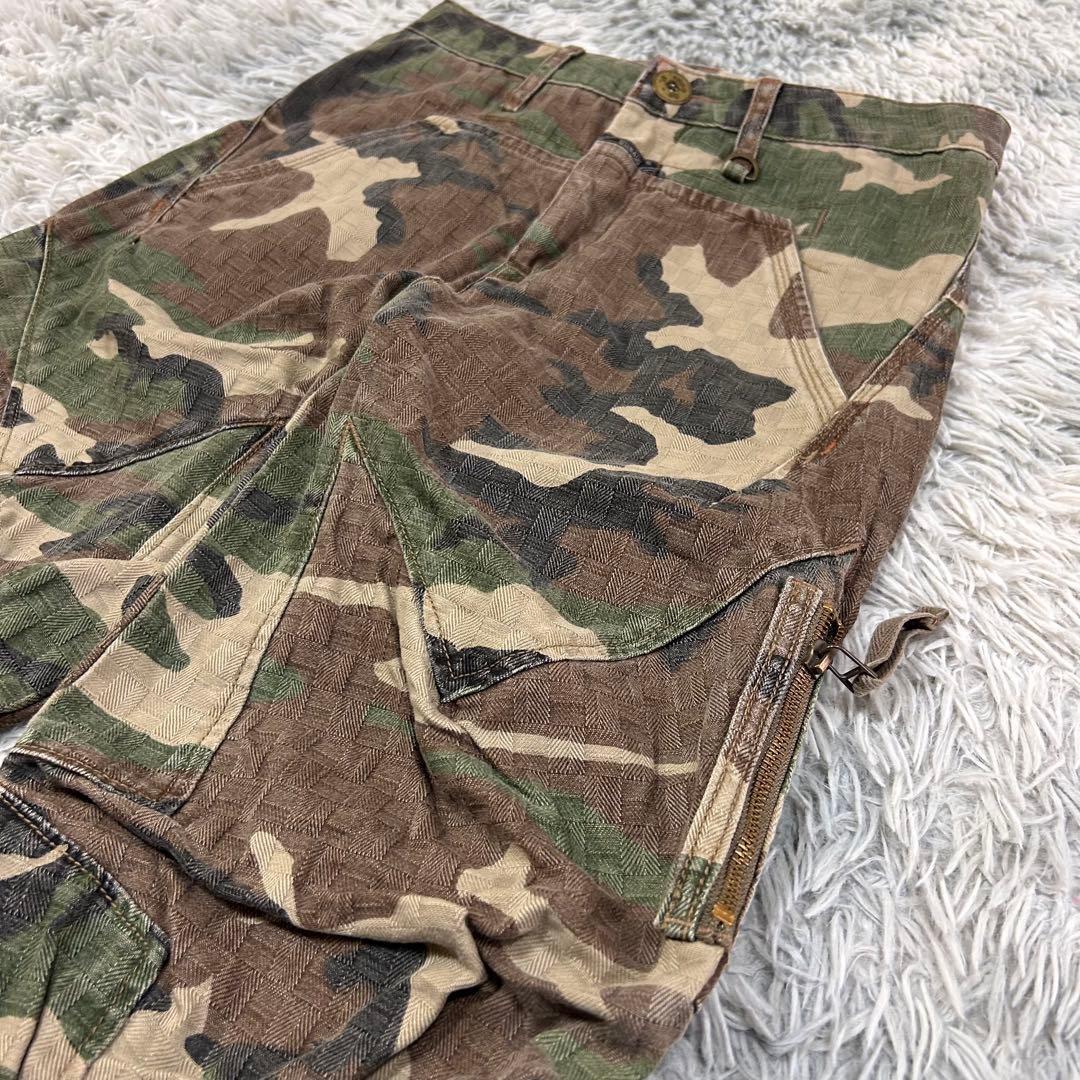 m6439【マリテフランソワジルボー】アーカイブ ミリタリーパンツ レースアップ