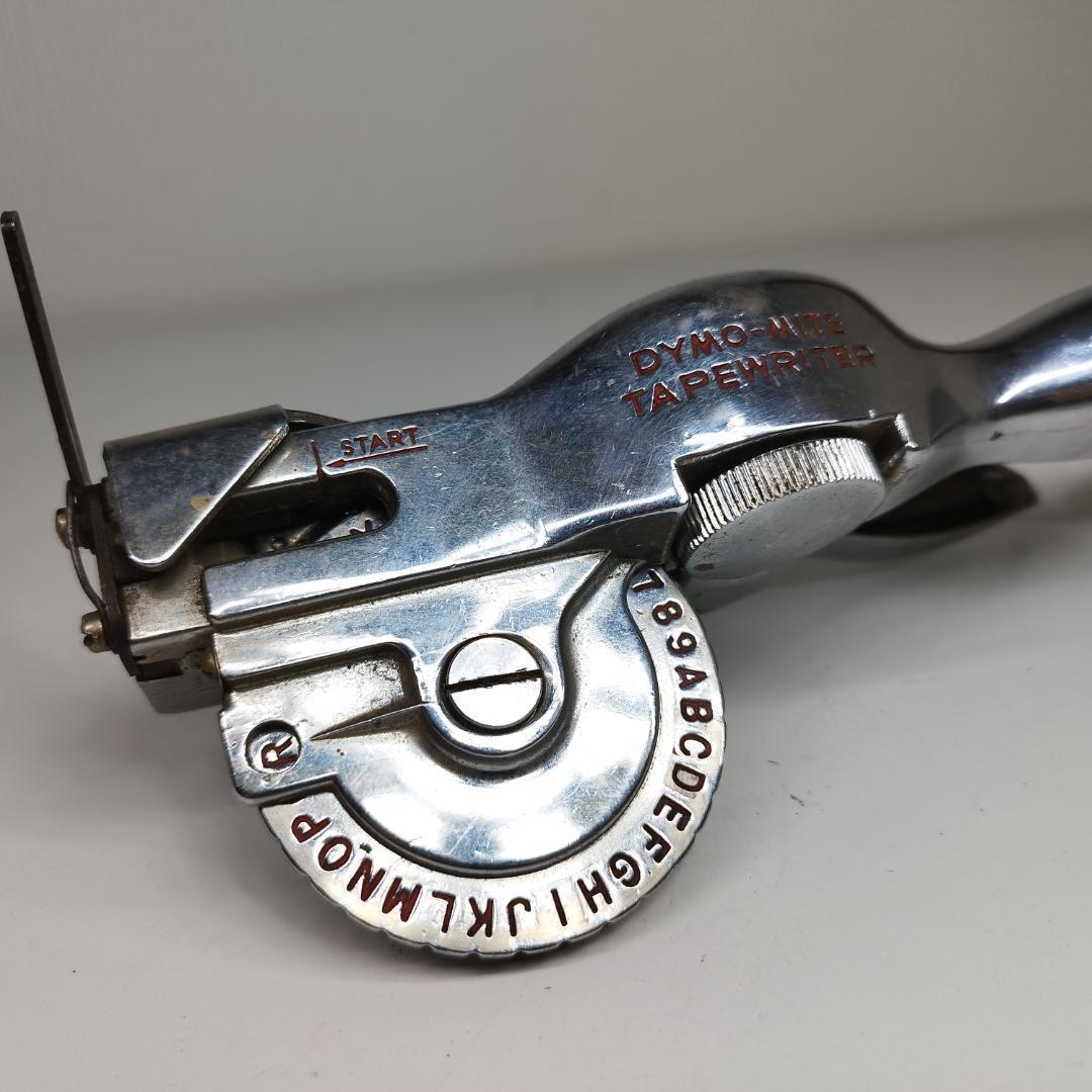 dymo テープライター ダイモ 美品 金属製 ビンテージ M-11 h5IZ