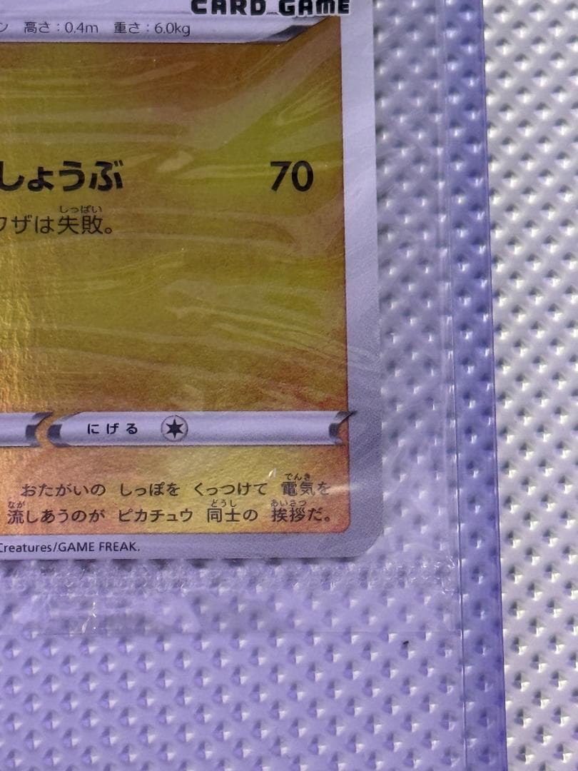 ピカチュウ Yu Nagaba プロモ 未開封 208/S-P Pikachu