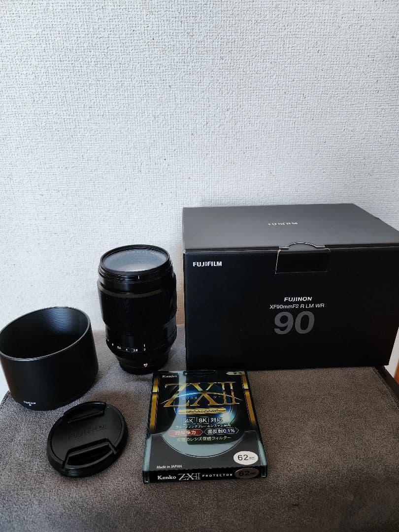xf90mm f1.2 高級レンズプロテクター付き
