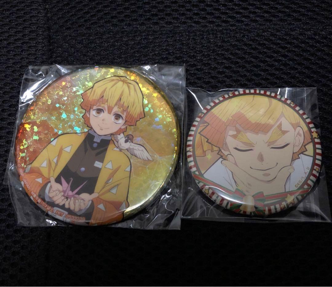 鬼滅の刃　缶バッジ　我妻善逸　ポスカ　コースター　特典　グッズまとめ