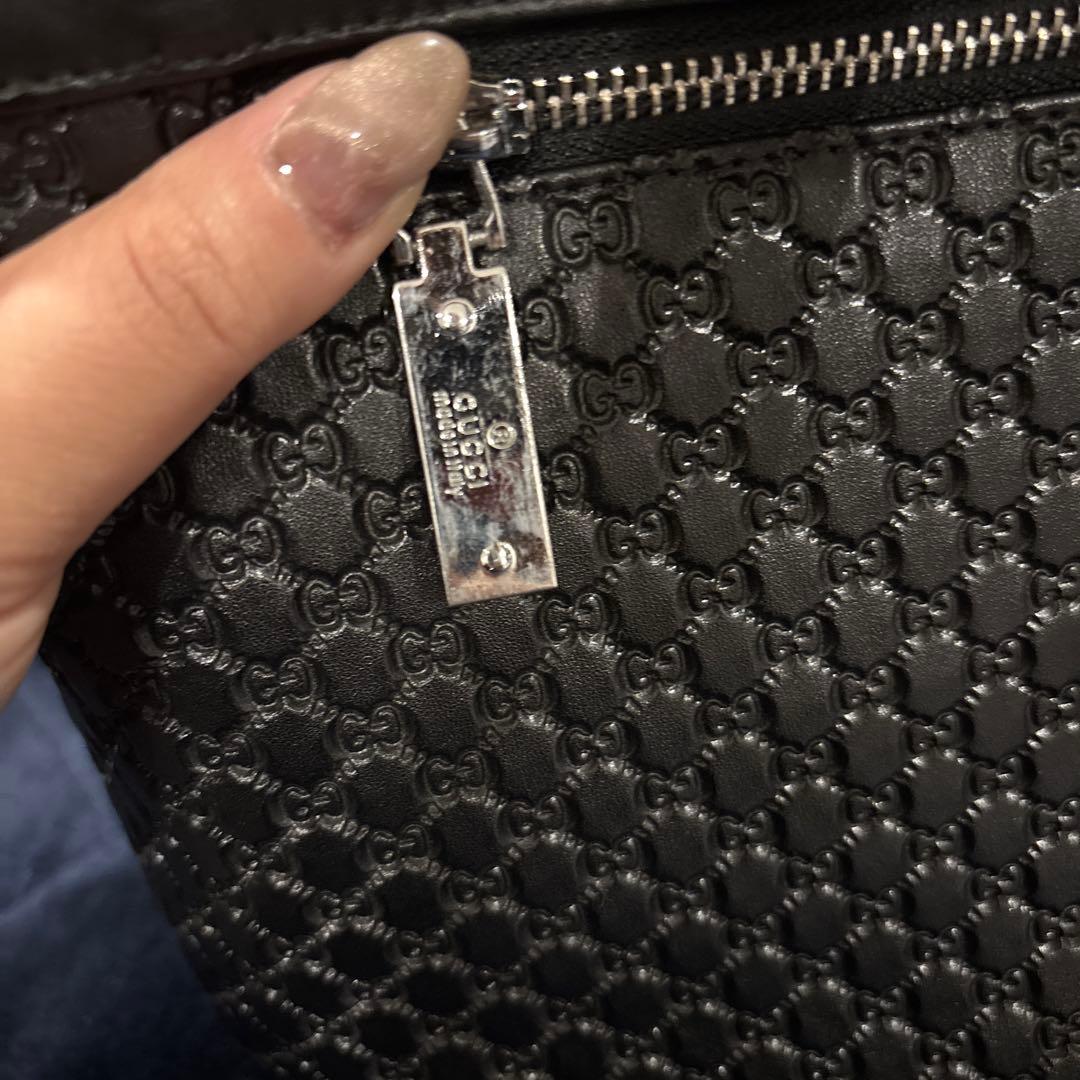 GUCCI グッチ　ビジネスバッグ　ブラック　黒