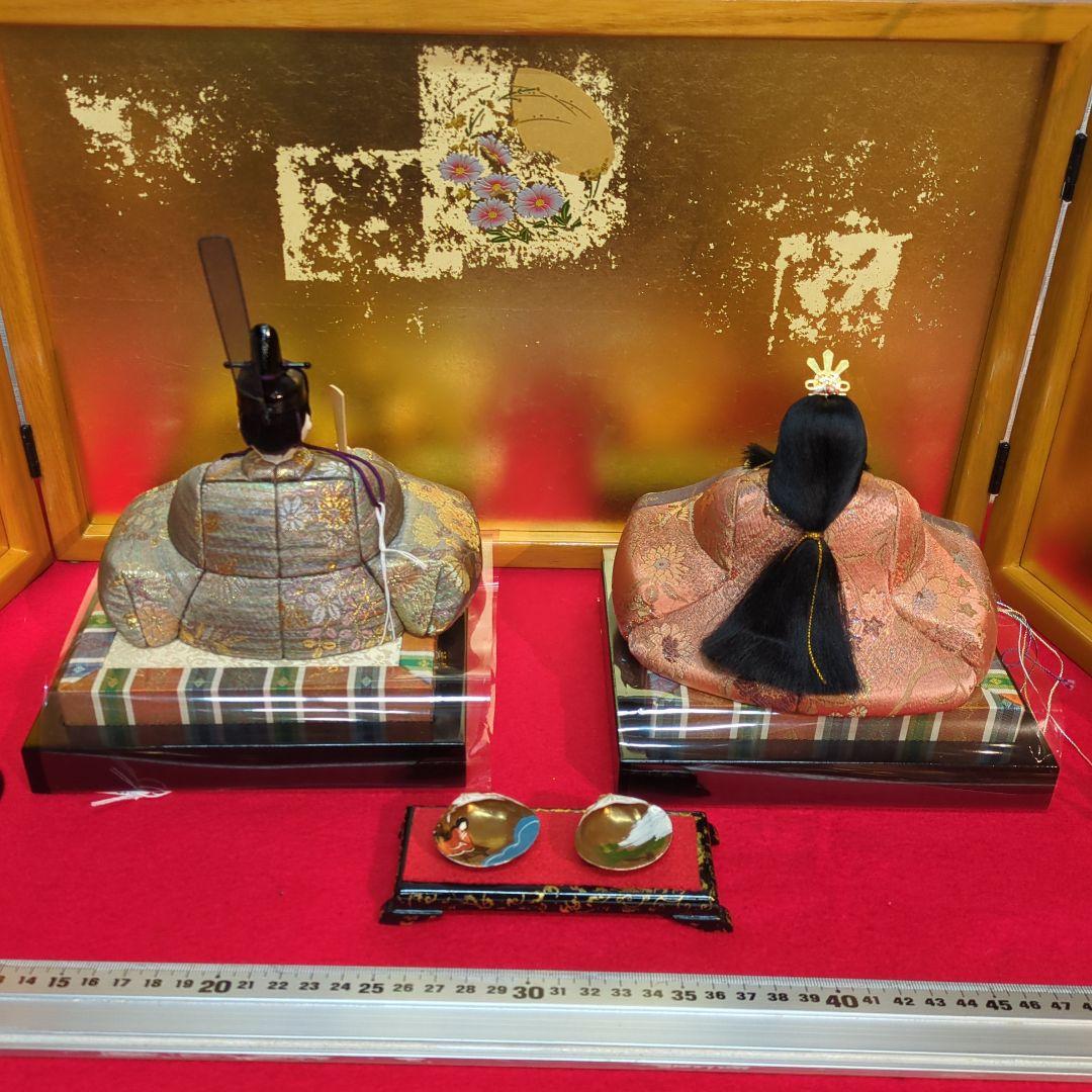 木目込　ひな人形セット親王揃