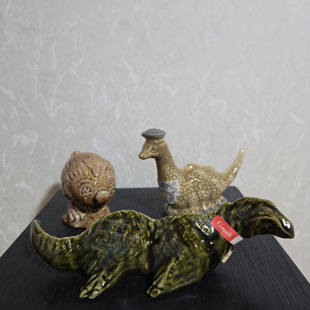 陶器製ウィスキー ミニチュア 空ボトル②