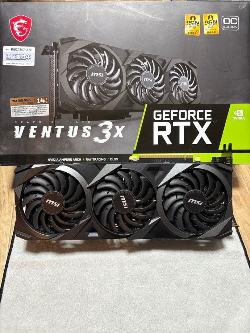グラフィックボード・グラボ・ビデオカード MSI GeForce RTX 3080 Ti Ventus OC 12GB