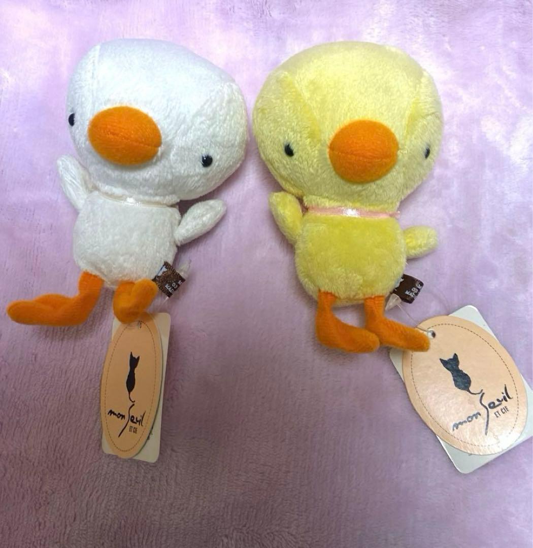 モンスイユ 希少 ひよこ ぬいぐるみ レトロ マスコット フルフル