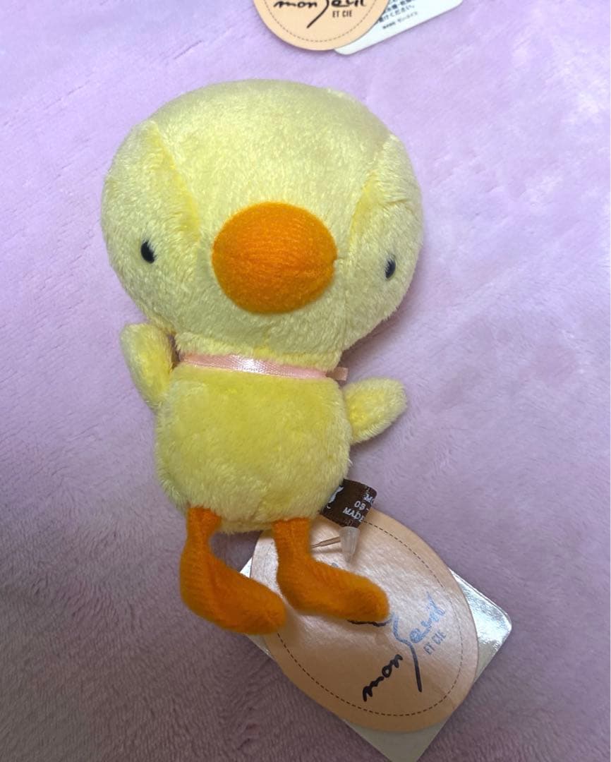 モンスイユ 希少 ひよこ ぬいぐるみ レトロ マスコット フルフル