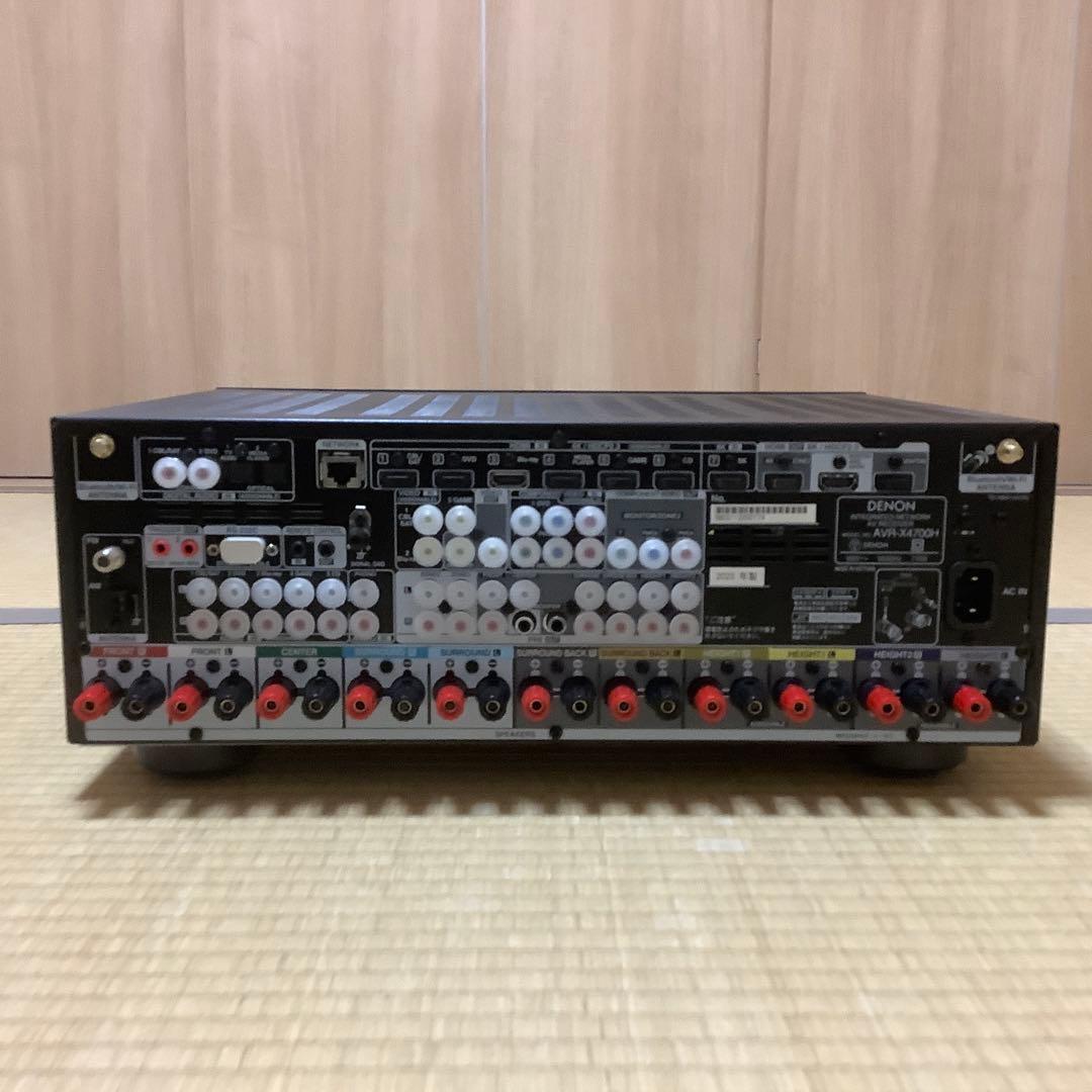 DENON AVR−X4700H（2020年製） AVアンプ