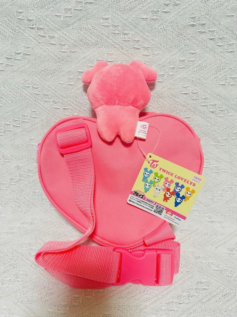 TWICE LOVELYS ぬいぐるみパペット7点&ぴょこきゅんボディバッグ2点