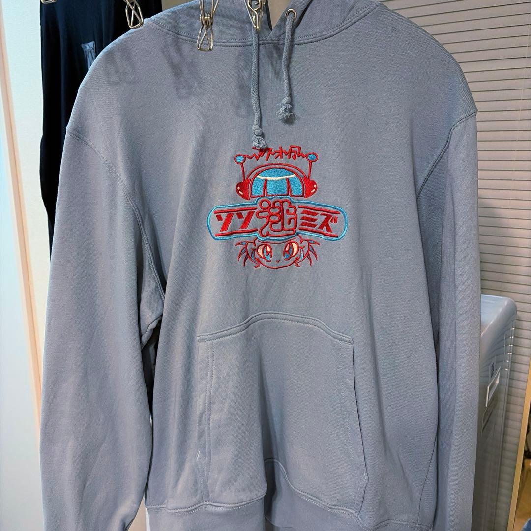 逃げ水あむ ソックスソックス パーカー Sサイズ ブルー