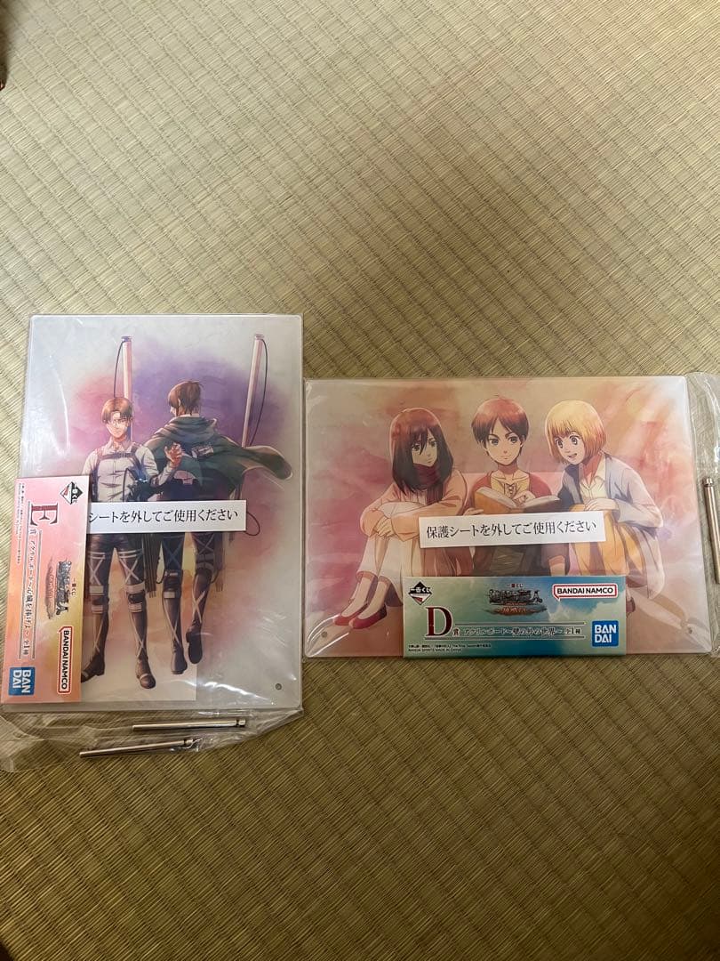 進撃の巨人　一番くじ　フィギュア　セット