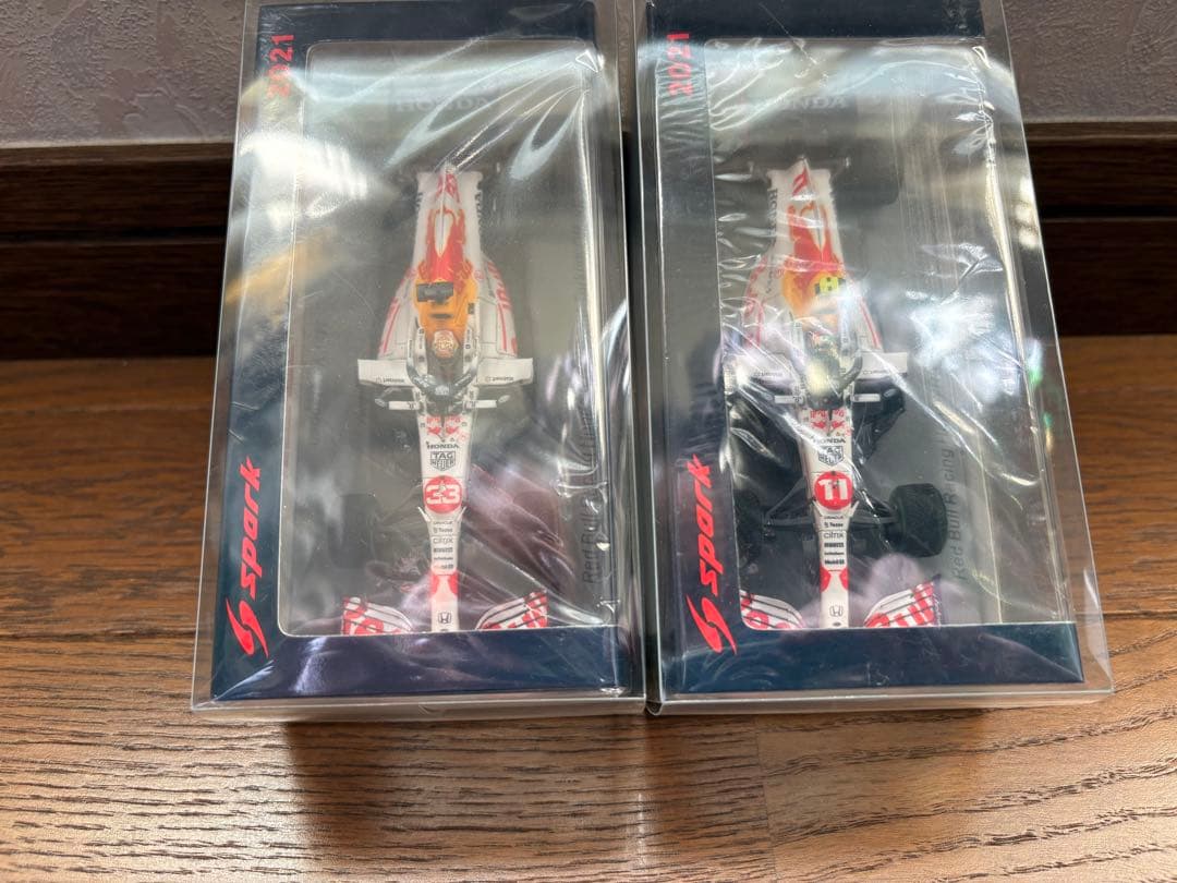 spark F1 レッドブル RB16Bありがとう HONDA 2点セット