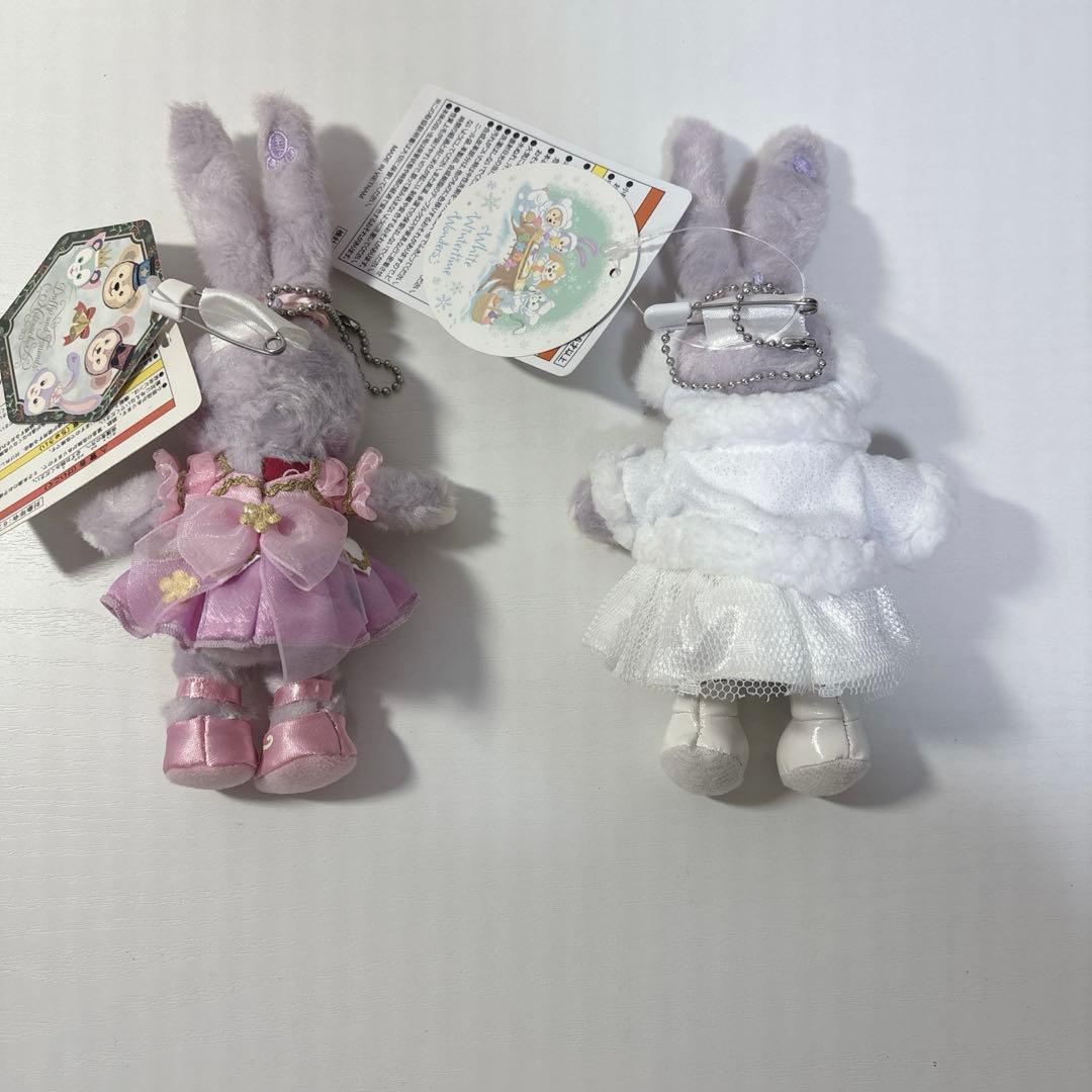 ステラルー ホワイトウィンタータイムワンダーズ　くるみ割り人形 ぬいぐるみバッジ