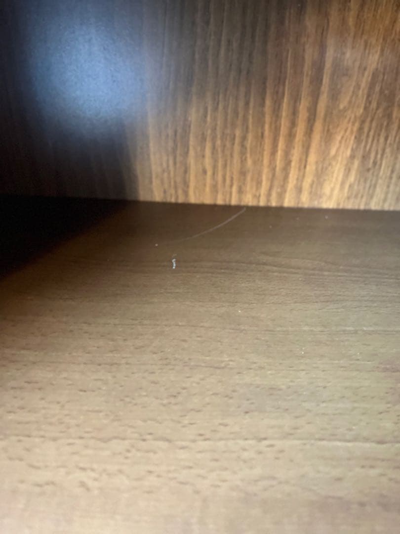 カリモク　電話台　収納　チェスト　ラタン風　レトロ　ビンテージ