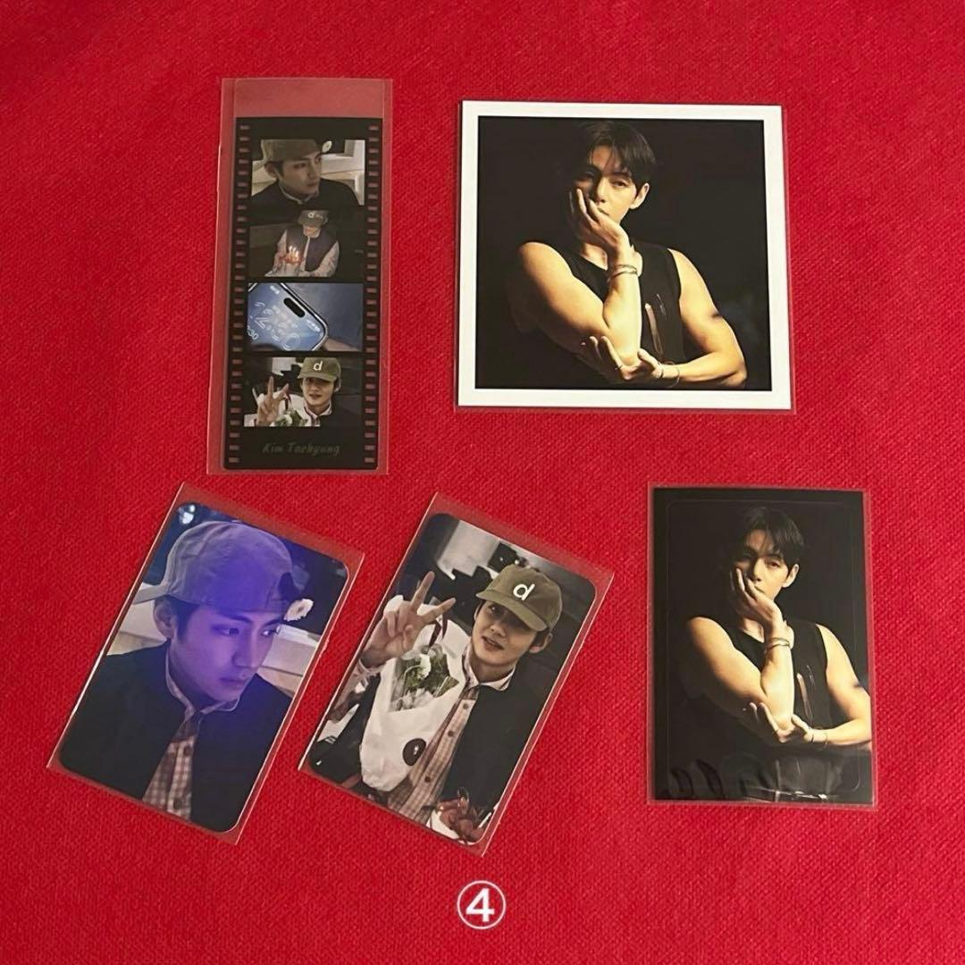 BTS ロングステッカー・ブックマーク・ホログラム両面フォトカード♡Ｖ
