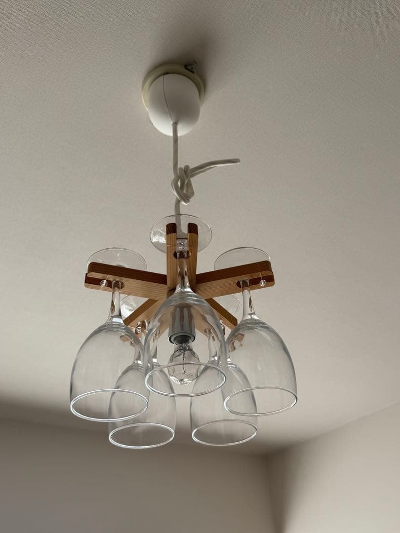 Flames GRASS SHANDELIER グラス シャンデリア 5灯