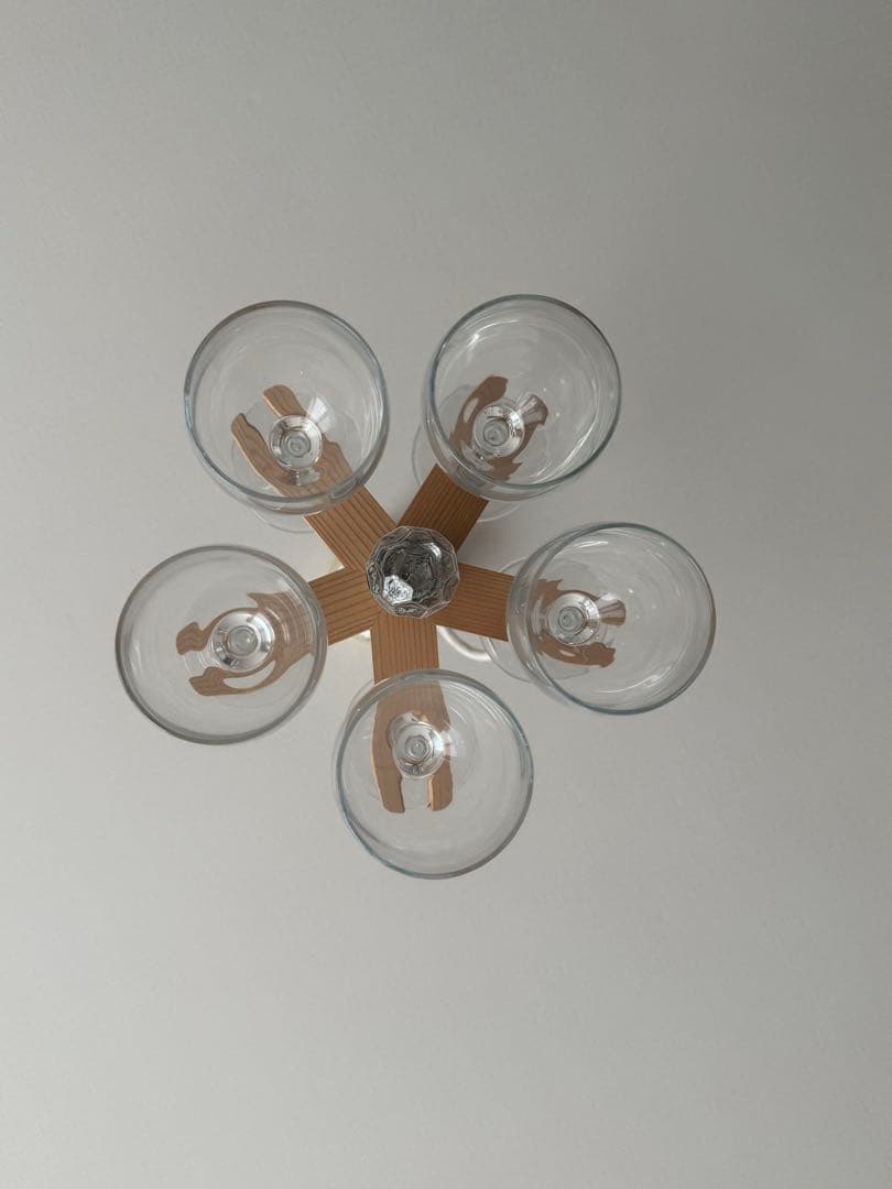 Flames GRASS SHANDELIER グラス シャンデリア 5灯