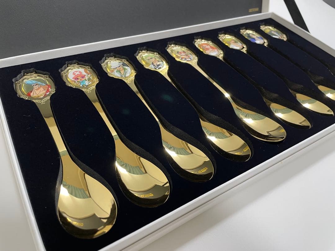 【非売品】ワンピース×CoCo壱カレースプーン9種セット(サニー号BOX付き)