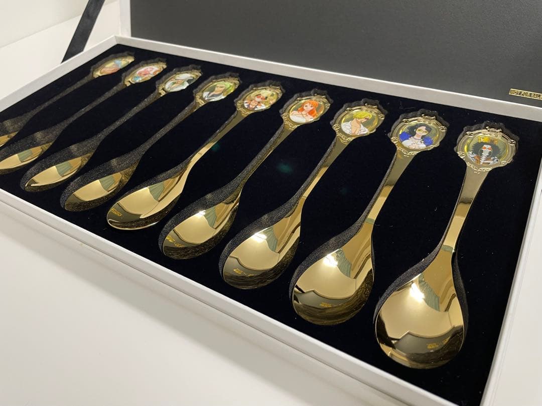 【非売品】ワンピース×CoCo壱カレースプーン9種セット(サニー号BOX付き)