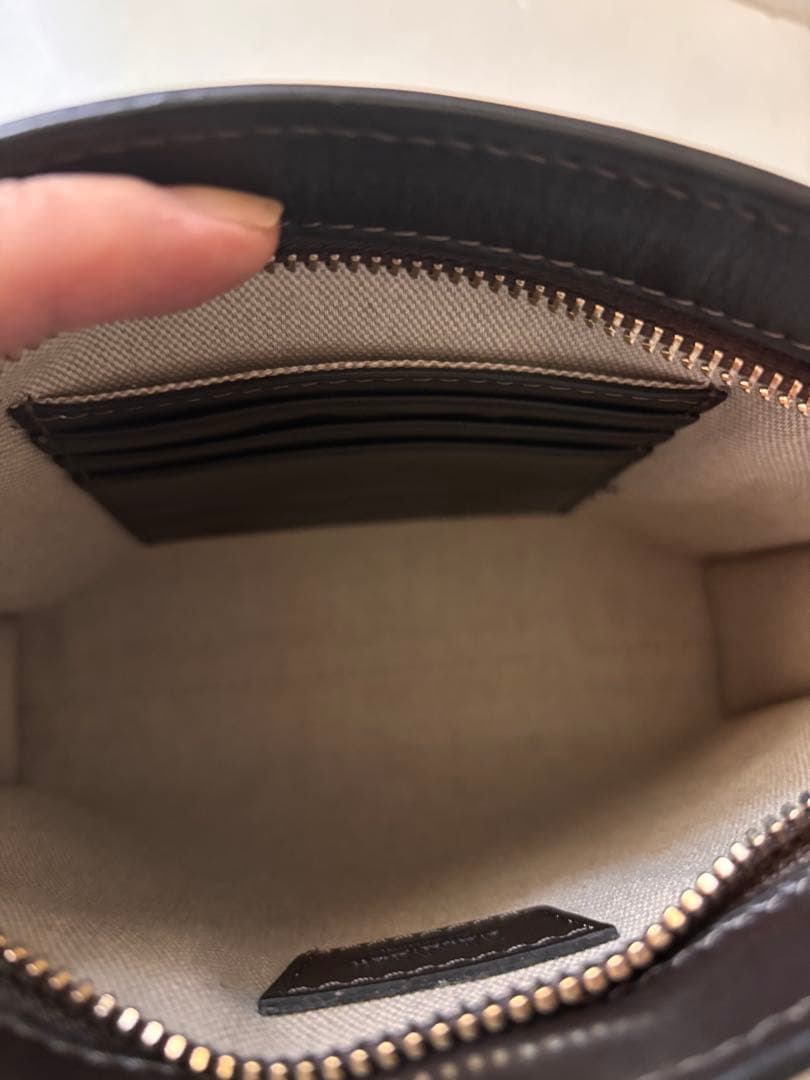 美品マックスマーラ　ジャガードミニショルダーバッグ　2way logoストラップ