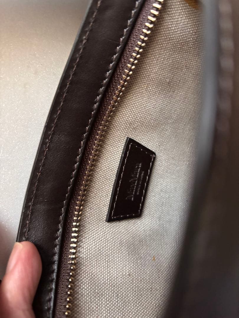 美品マックスマーラ　ジャガードミニショルダーバッグ　2way logoストラップ