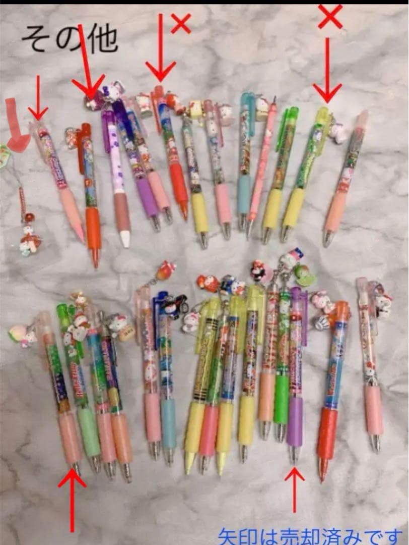 ご当地キティ ボールペン＆シャーペン