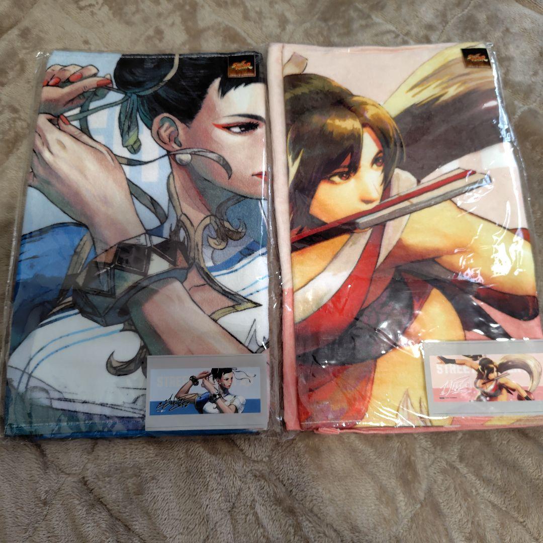 ストリートファイター サポータータオル　春麗×舞　2枚セット