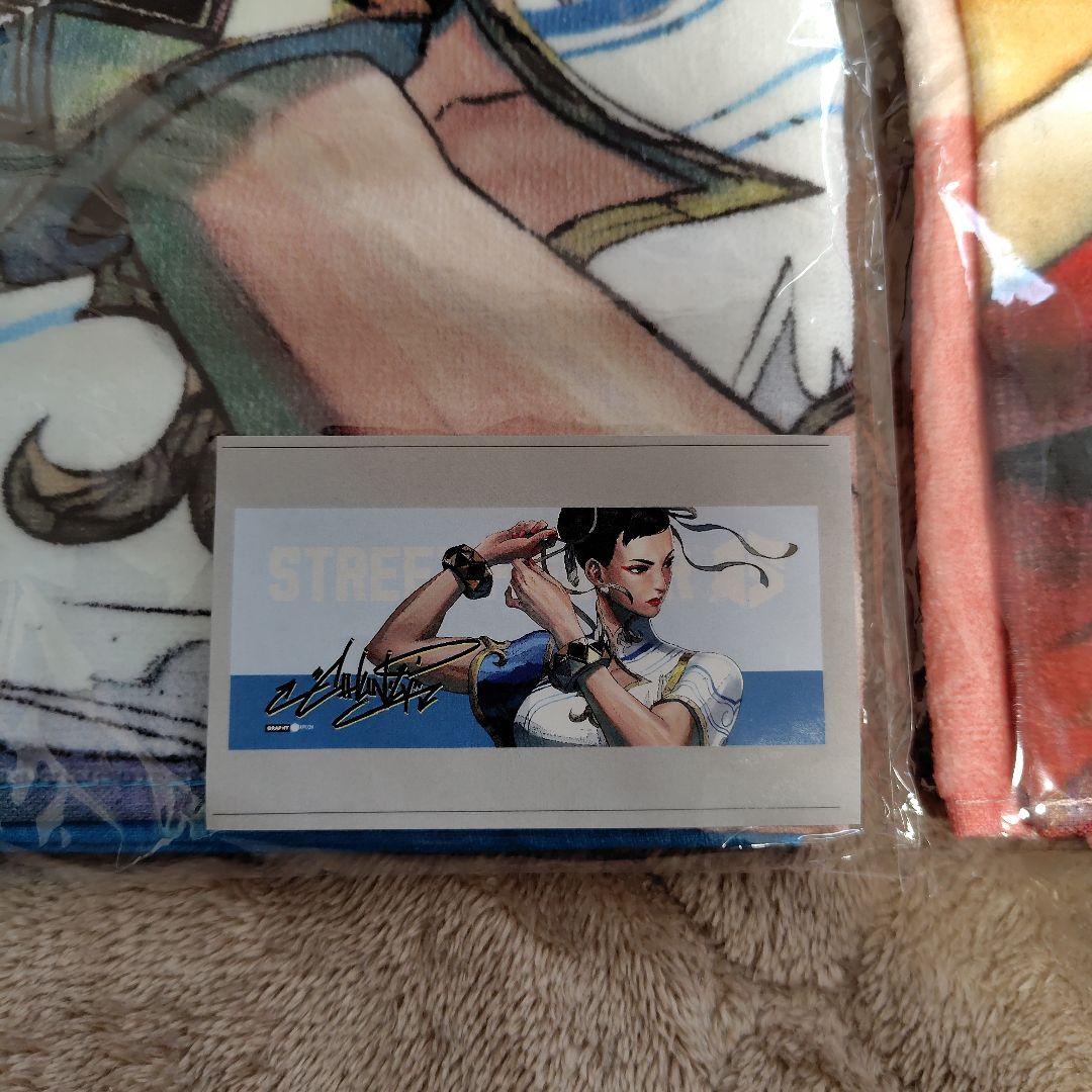 ストリートファイター サポータータオル　春麗×舞　2枚セット