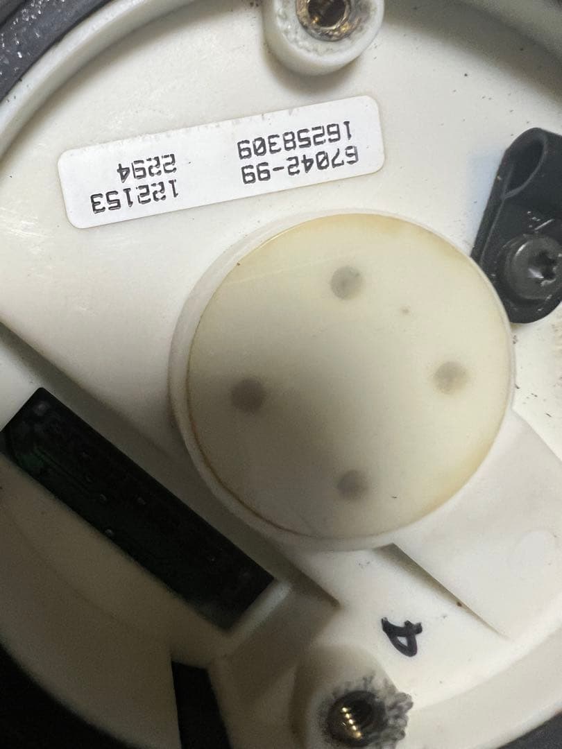 ハーレー純正スピードメーター・タコメーターステー付き中古動作未確認