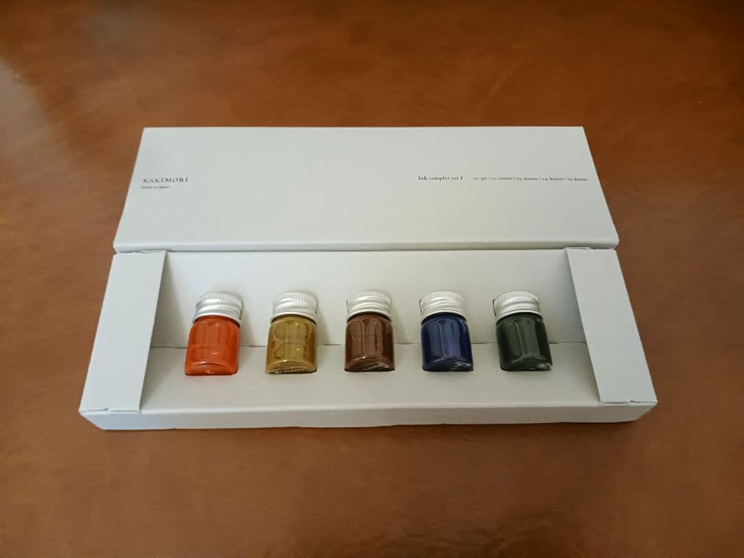 Kakimori カキモリ ギフトセット+インク5色セット