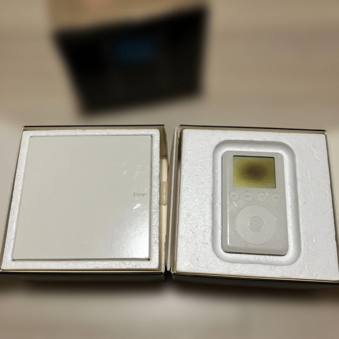 ⚫︎iPod第3世代⚫︎40GB⚫︎箱説明書付属品付き⚫︎ジャンク⚫︎
