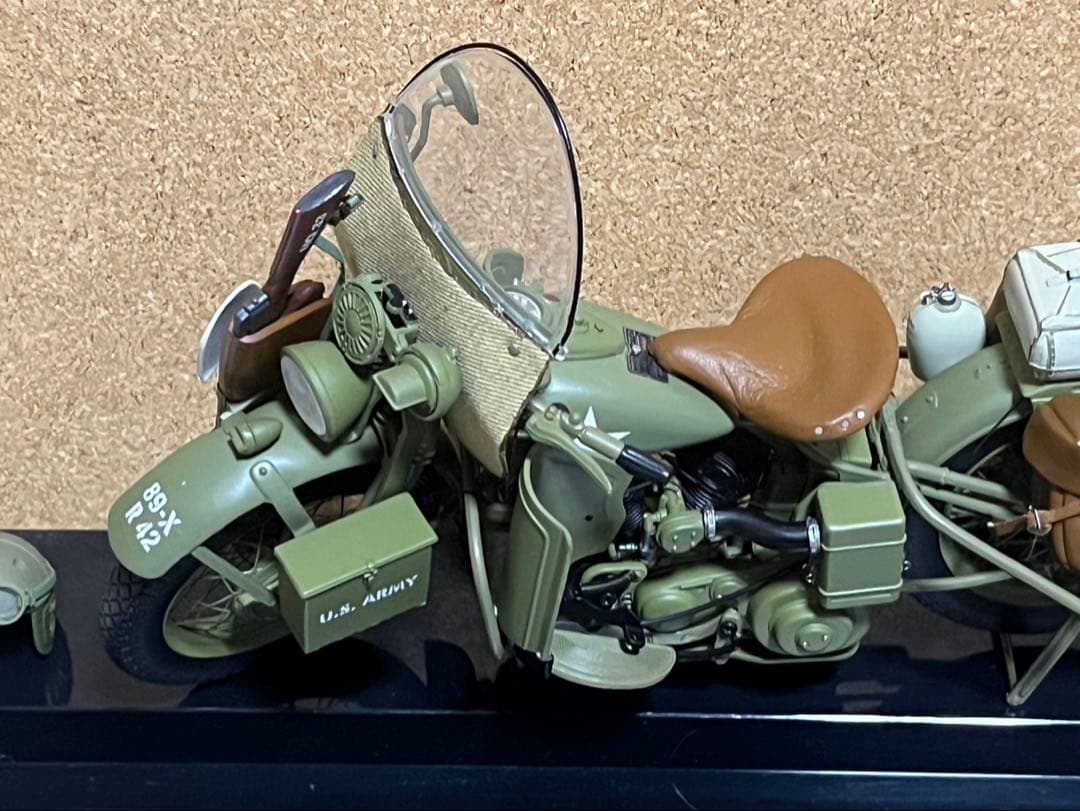 フランクリンミント社製軍用ハーレーバイクミニカー