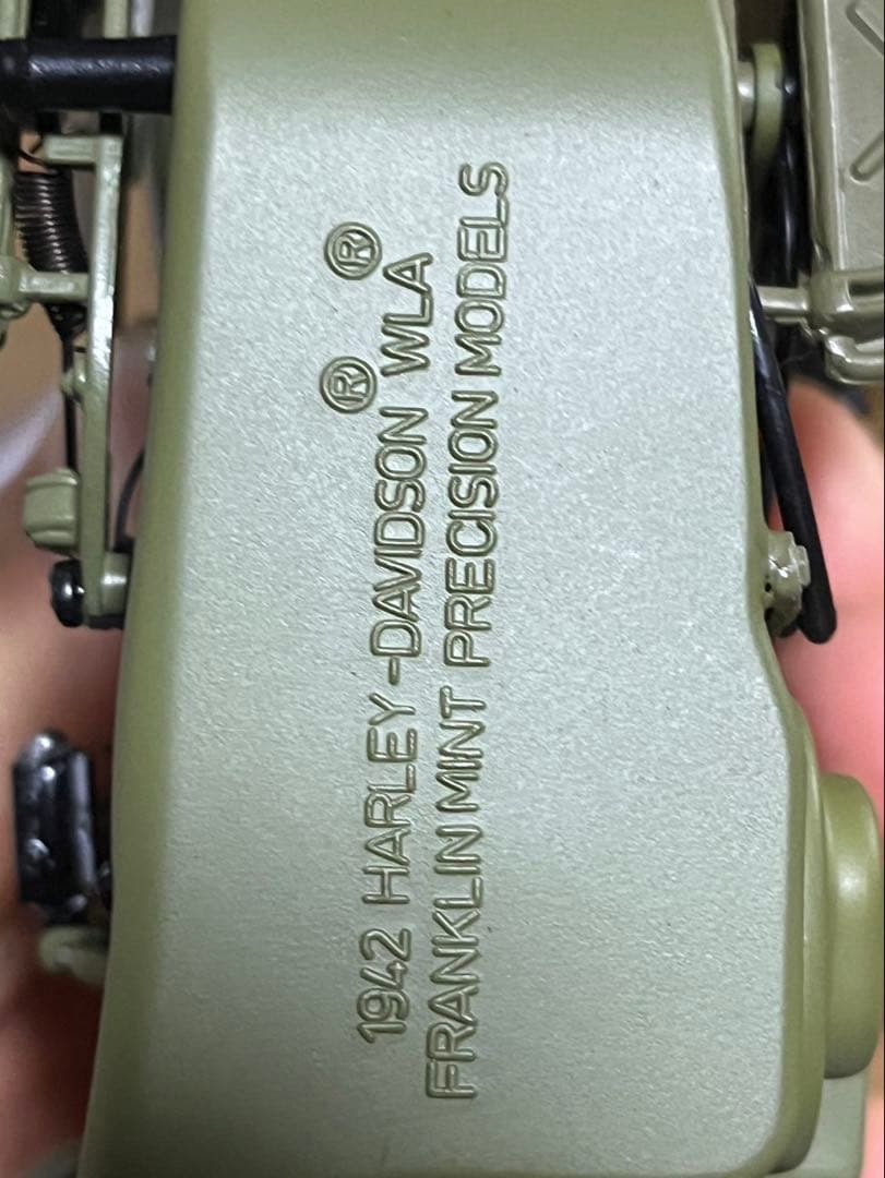 フランクリンミント社製軍用ハーレーバイクミニカー