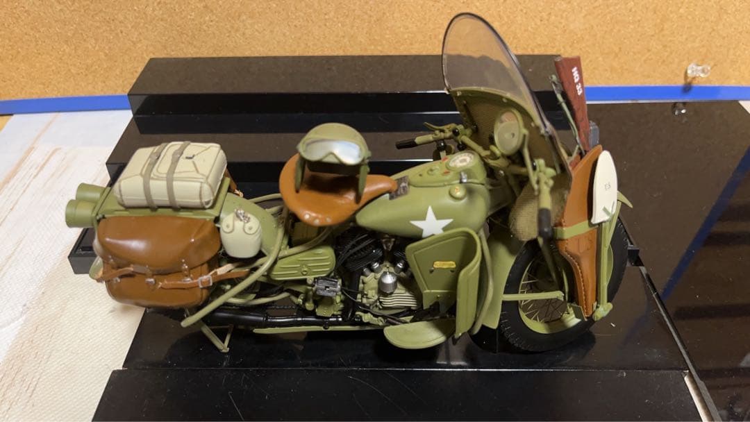 フランクリンミント社製軍用ハーレーバイクミニカー