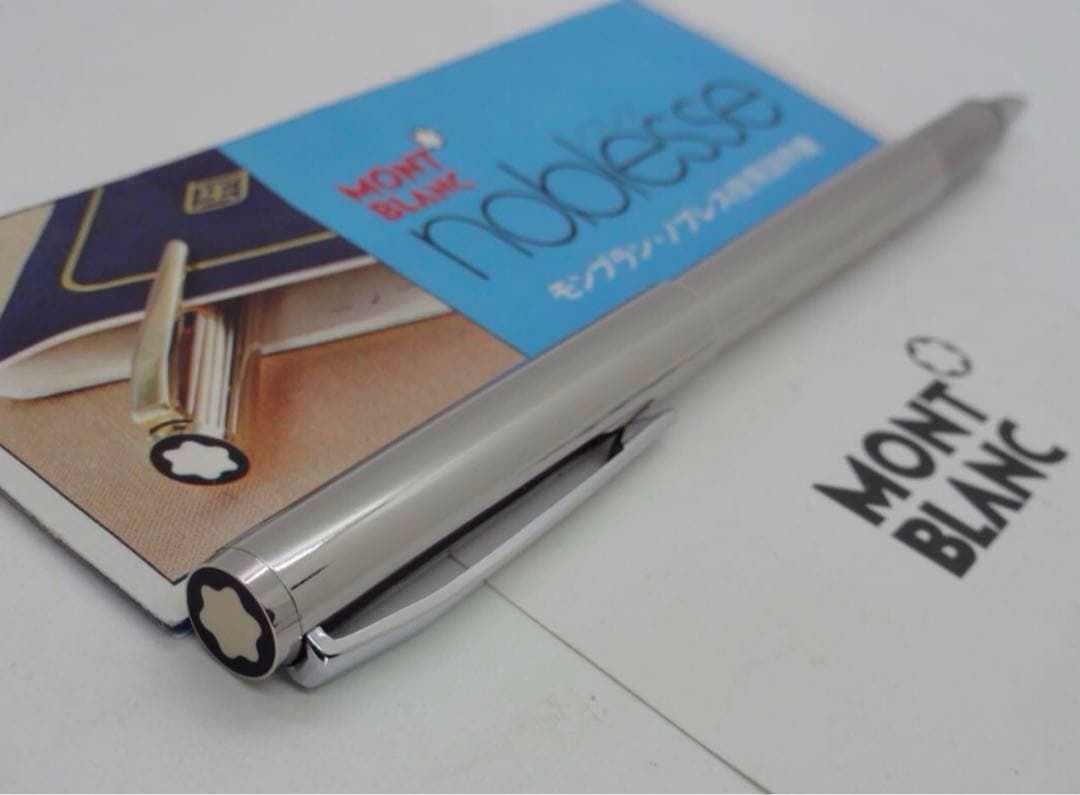 ⭐️モンブラン万年筆⭐️特注バフ仕上げ★鏡面仕上げの輝き際立つ極上ノブレスNo112