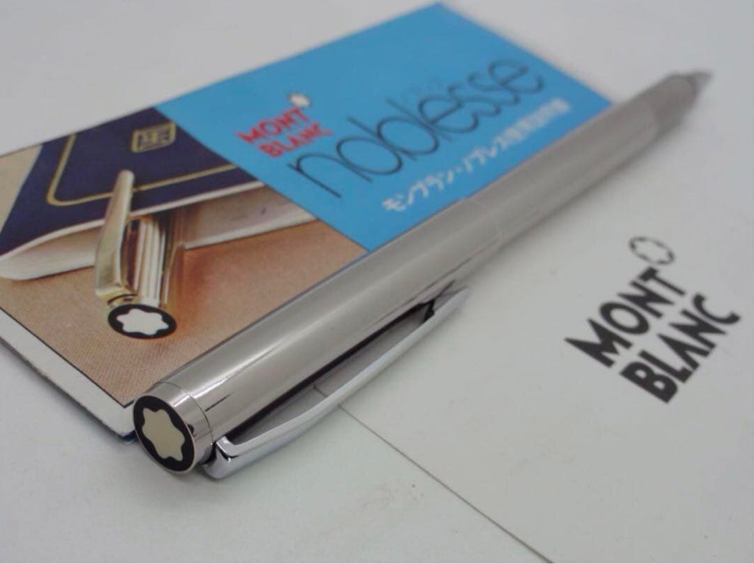 ⭐️モンブラン万年筆⭐️特注バフ仕上げ★鏡面仕上げの輝き際立つ極上ノブレスNo112