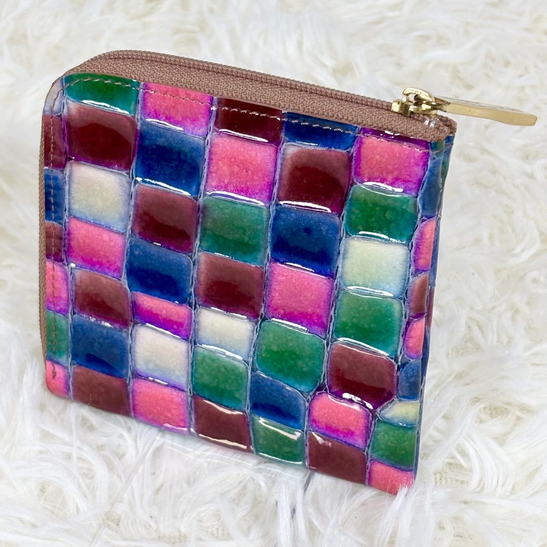 【ほぼ未使用】ATAO アタオ ヴィトロ ミニ財布 リモ シャルトルブルー