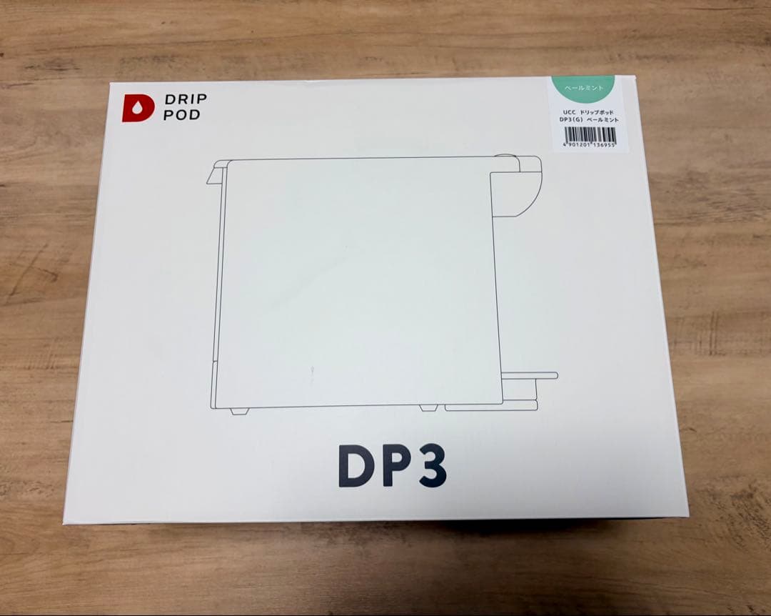 【新品未使用】UCC DP3 ペールミント 本体 カプセル87杯分