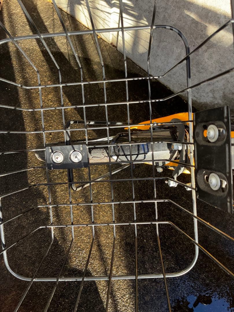 HUMMER 折りたたみ自転車 イエロー ノーパンクタイヤ