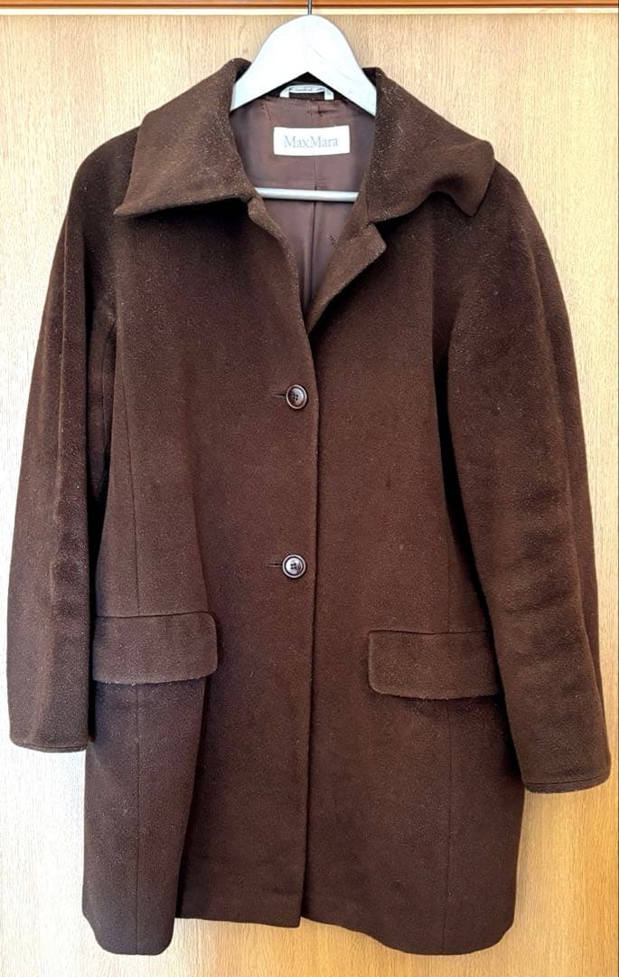 m*♪様 MaxMara コート ブラウン サイズ38