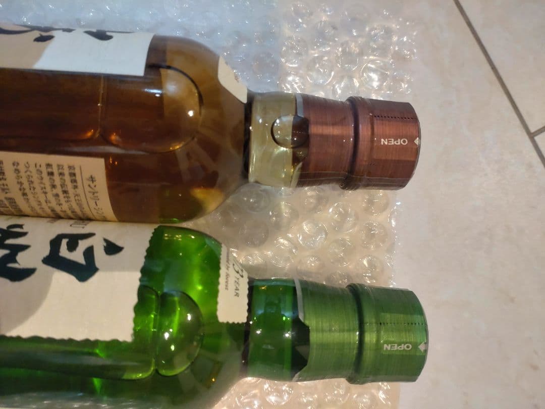 山崎 180ml・白州 180ml・知多 700ml　ウイスキー3本セット