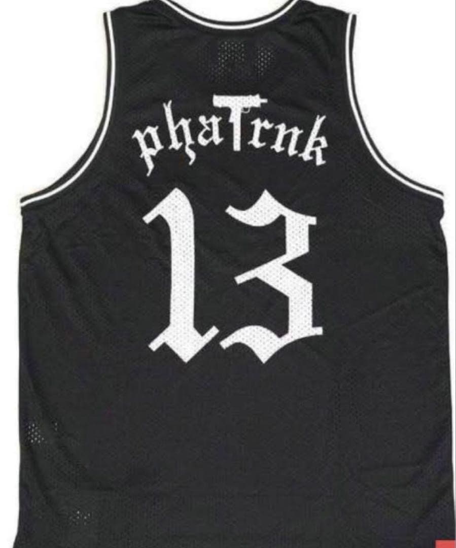 トップス PHATRNK OLD \"P\" LOGO MESH TANK-TOP