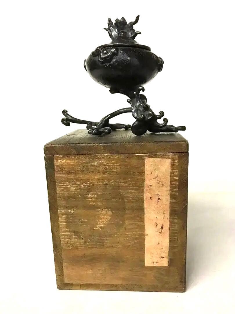 銅製:龍脚香炉(小)