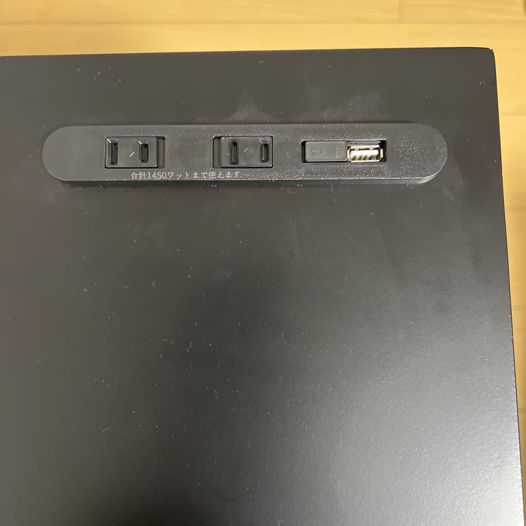 サイドテーブル BLY-51 黒/ナチュラル