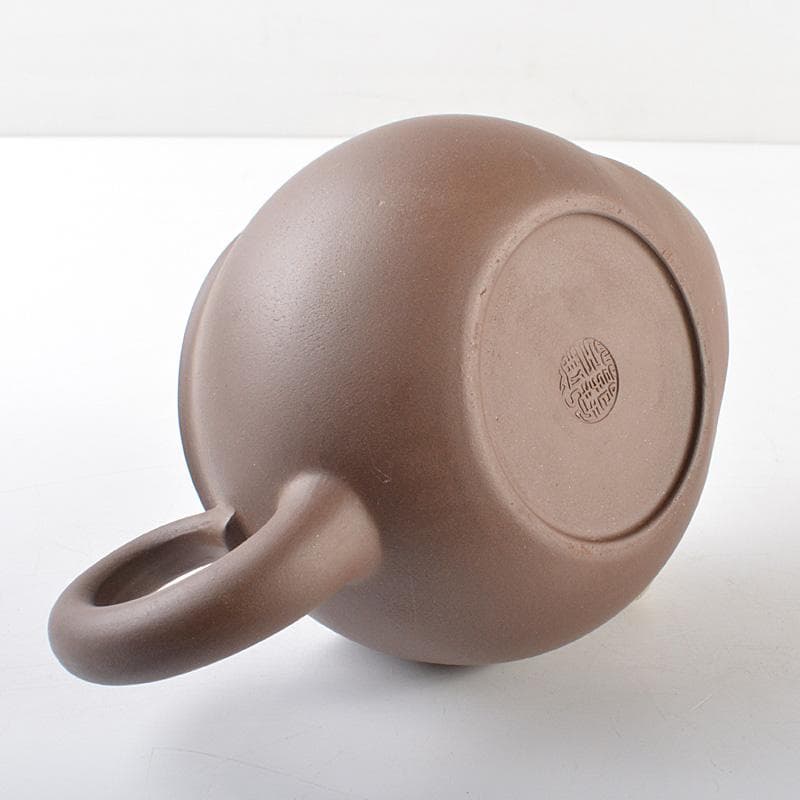 中国　紫砂　朱泥　急須　茶壷　在銘　C　R6195