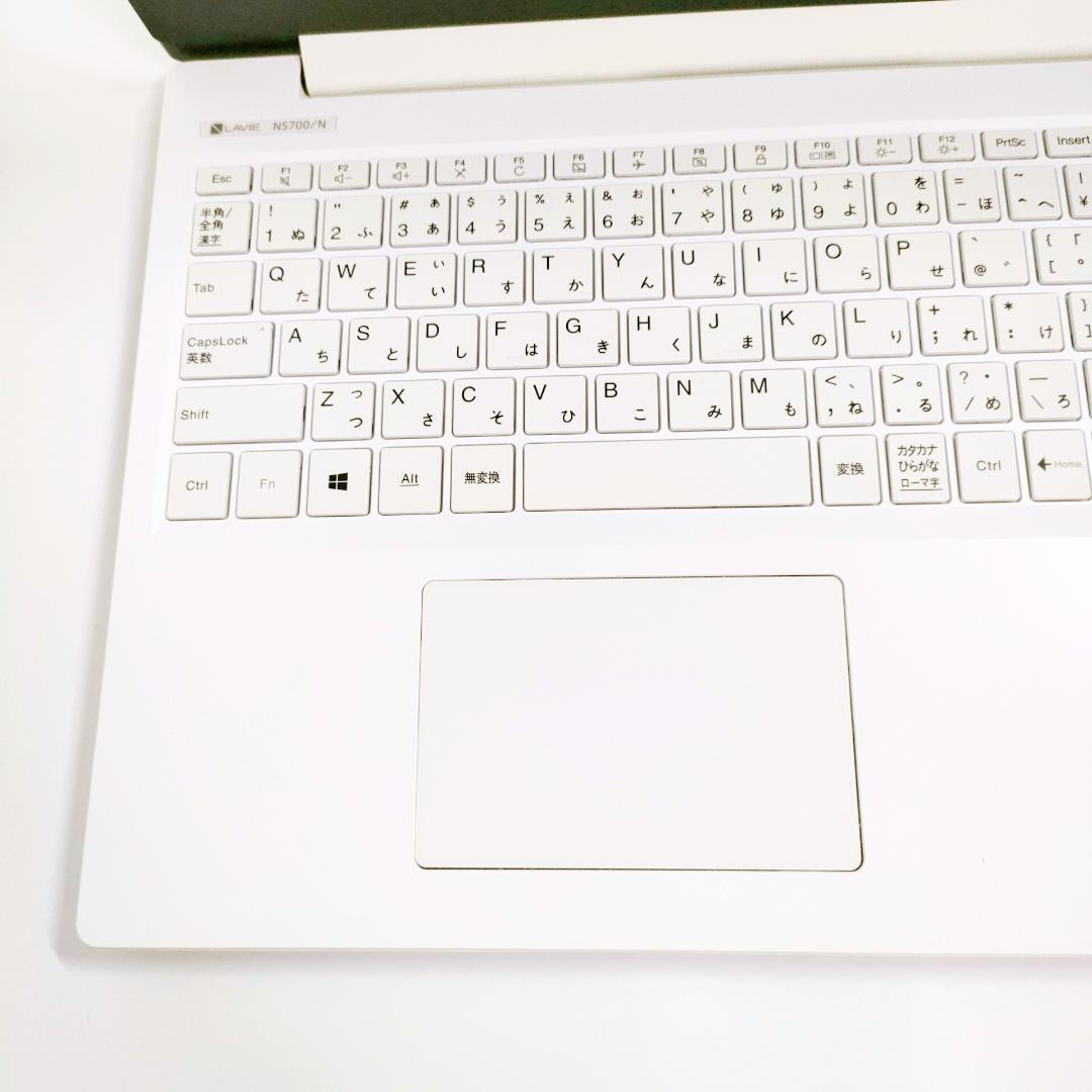 Windwos11✨️NEC/第8世代i7/SSD/カメラ付き白ノートパソコン