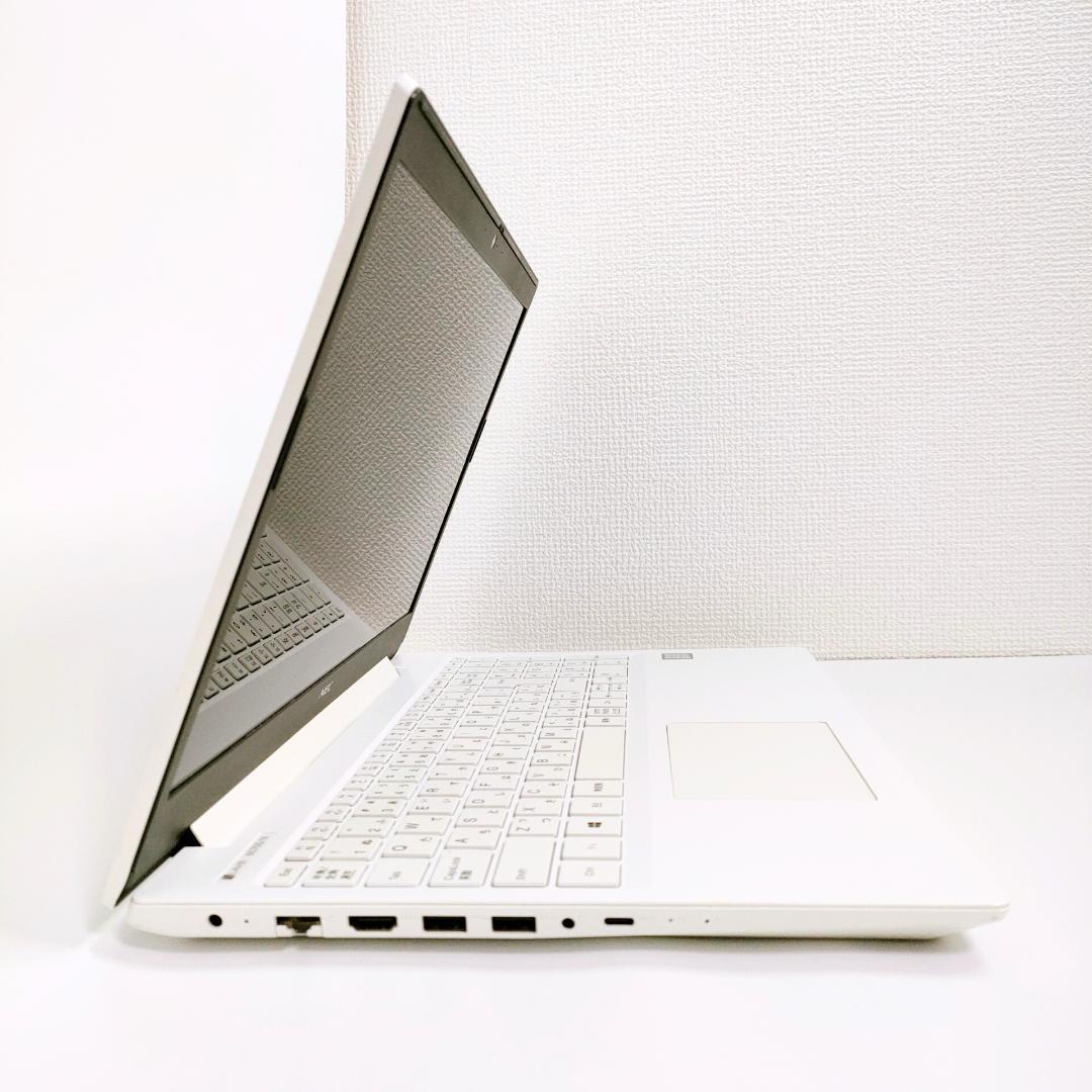 Windwos11✨️NEC/第8世代i7/SSD/カメラ付き白ノートパソコン