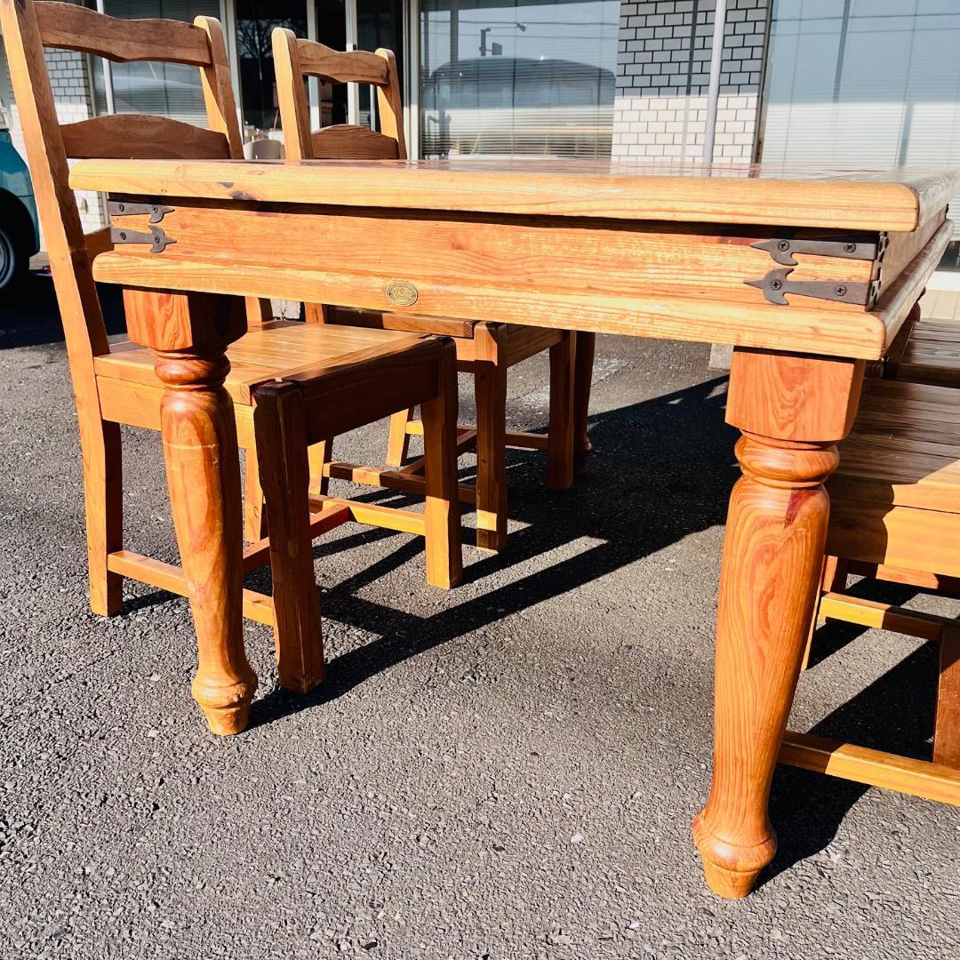 マドリッドコレクション ダイニングセット 4人用 5点セットカントリー家具